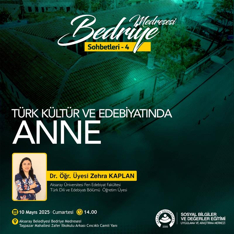 Türk Kültür ve Edebiyatında Anne 